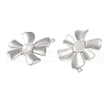 304 Stainless Steel Pendants STAS-Z070-02P-04-2