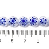 Handmade Millefiori Lampwork Beads Strands LAMP-G164-12I-4