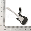 304 Stainless Steel Big Pendants STAS-C102-10EB-3