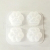 Cat Paw Print DIY Pendant Silicone Molds X-SIMO-PW0001-324A-02-3