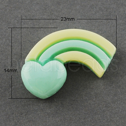 Resin Cabochons CRES-S072-05-1