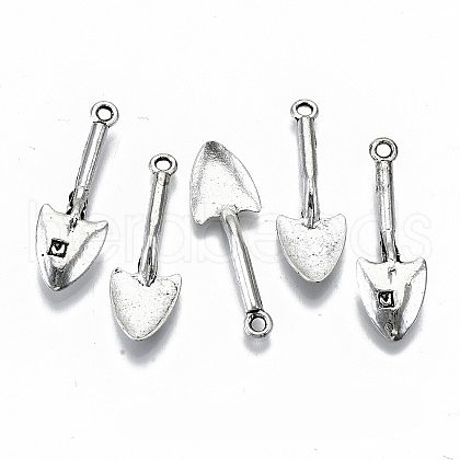 Tibetan Style Alloy Pendants TIBEP-N009-010-RS-1