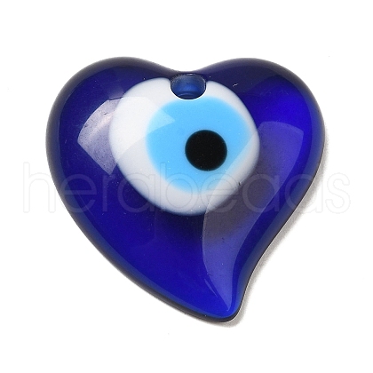 Evil Eye Resin Pendants RESI-2013-02-1