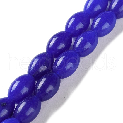 Natural White Jade Beads Strands G-I369-B18-01A-1