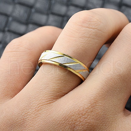 201 Stainless Steel Finger Rings FS-WGA0BD7-07-1