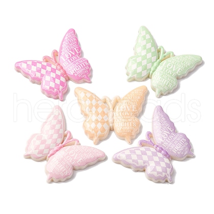 Plastic Cabochons KY-V001-04B-1