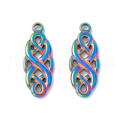 Ion Plating(IP) 201 Stainless Steel Pendants STAS-K242-11R-1