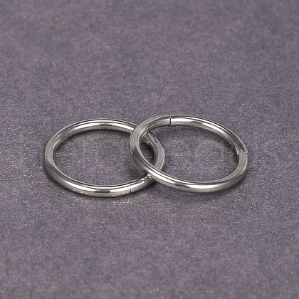 316L Surgical Stainless Steel Hoop Cartilage Earrings WGB51CA-28-1