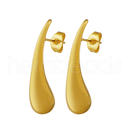 304 Stainless Steel Stud Earrings UP2648-1-1