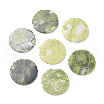 Natural Chinese Jade/Southern Jade Beads G-Z020-09-1