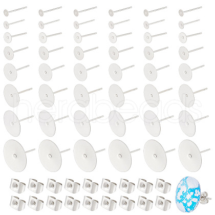 Unicraftale 316 Surgical Stainless Steel Stud Earring Findings STAS-UN0058-54-1