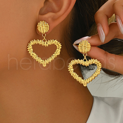 Elegant Stainless Steel Stud Earrings OU6894-1-1