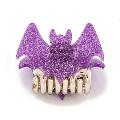 Halloween Bat Acrylic Claw Hair Clips for Women Girls PHAR-A012-06B-1