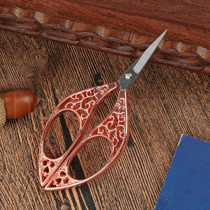 Hollow Flower Stainless Steel Scissors PW-WG93DA6-02-1