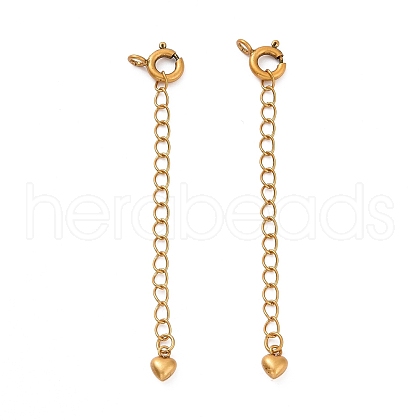 925 Sterling Silver Chain Extenders STER-D036-27AG-1