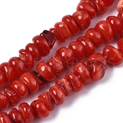Natural Freshwater Shell Beads Strands X-SHEL-S278-041-1