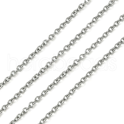 304 Stainless Steel Cable Chains CHS-O005-19B-1