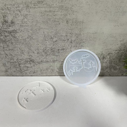 Halloween Series Coaster Silicone Molds SIL-B075-03D-1