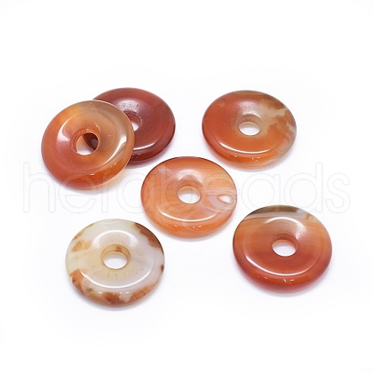 Natural Agate Pendants G-I245-71G-1