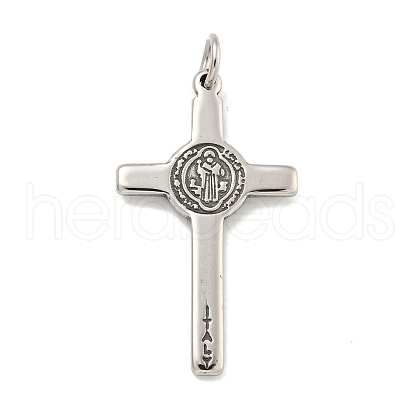316 Surgical Stainless Steel Pendants STAS-E212-41AS-1