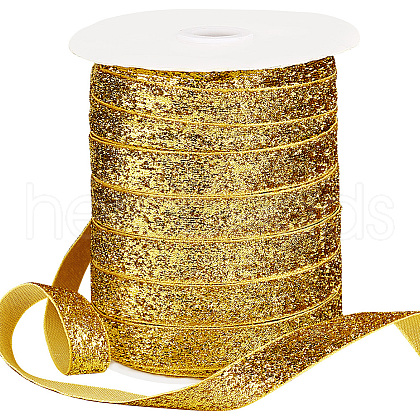   1 Roll Glitter Sparkle Ribbon SRIB-PH0001-38B-1