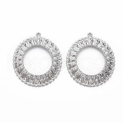Non-Tarnish 304 Stainless Steel Pendants STAS-N097-096P-NR-1