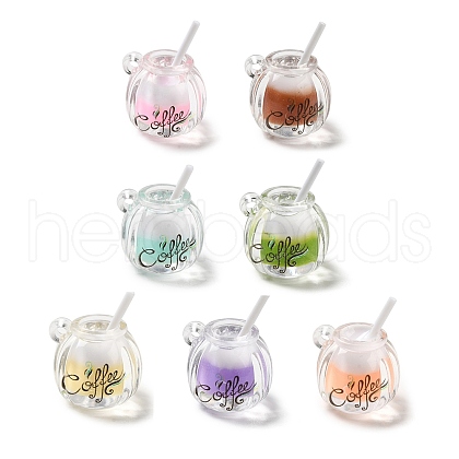 Mother's Day Transparent Resin Pendants FIND-H045-03-1