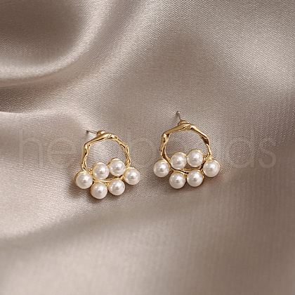 Alloy Stud Earrings FS-WGE0AD6-22-1