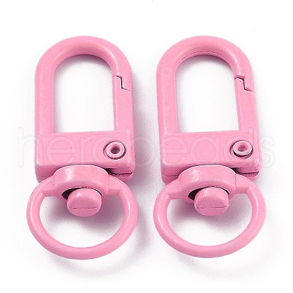 Zinc Alloy Baking Paint Swivel Snap Hooks Clasps PALLOY-H194-A07-1