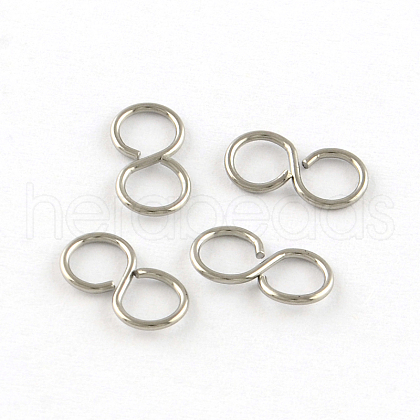 304 Stainless Steel Hook Clasps STAS-R083-12-1