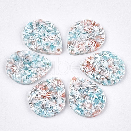 Cellulose Acetate(Resin) Pendants X-KY-T008-07A-1
