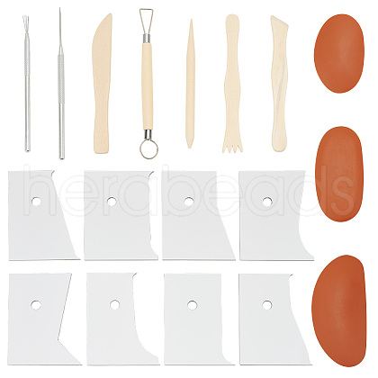 Clay Tools Kits DIY-FG0005-67B-1
