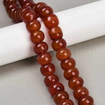 Dyed Natural Agate Beads Strands G-U030-A01-02-1