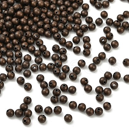 Brass Smooth Round Beads J0JXA042-1