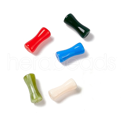 Opaque Acrylic Beads OACR-C009-09-1
