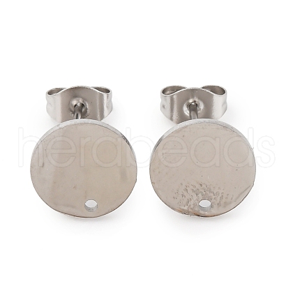 304 Stainless Steel Stud Earring Findings STAS-H436-21P-03-1