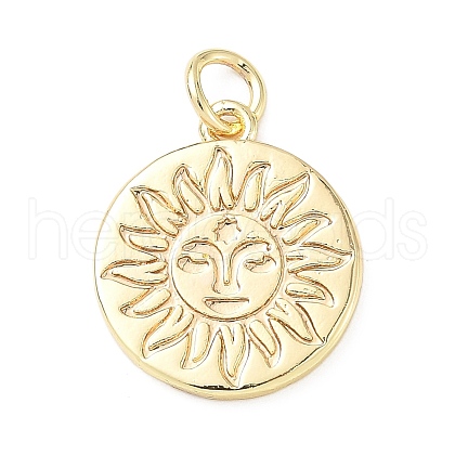 Brass Pendants KK-D357-42G-1