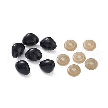 (Defective Closeout Sale: Scratch) Craft Plastic Doll Noses KY-XCP0001-26A-1