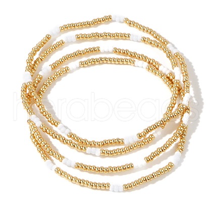 4Pcs Elegant TOHO Beaded Stretch Bracelet Set for Girlfriend KQ2133-1