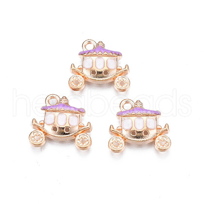 Alloy Enamel Pendants ENAM-S115-145C-1