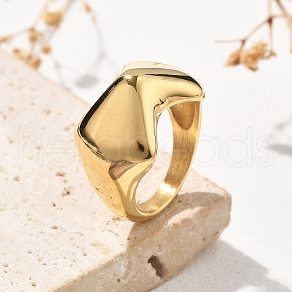 304 Stainless Steel Finger Rings RJEW-Q012-28G-1