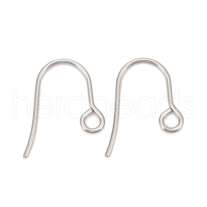 316 Surgical Stainless Steel Earring Hooks X-STAS-A056-11P-1