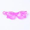 Transparent Acrylic Big Pendants TACR-S132-01-2