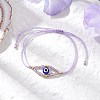 Adjustable Nylon Cord Braided Beads Bracelets BJEW-MZ00161-04-1
