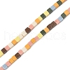 Handmade Porcelain Imitation Lava Rock Beads Strands PORC-A029-04-2