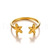Stainless Steel Open Cuff Rings PW-WG0B9F2-01-1