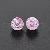 Transparent Crackle Acrylic Beads MACR-S373-66-N04-3