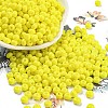 Imitation Jade Glass Seed Beads SEED-Z001-A-B17-1