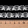 Transparent Glass Beads Strands GLAA-N001-52-4