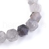 Natural Cloudy Quartz Stretch Bracelets BJEW-JB03950-05-2